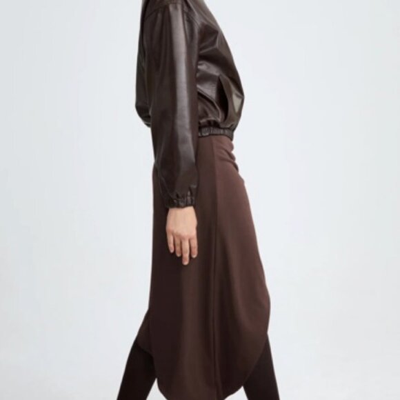 NWOT Nour Hammour Luna Leather Jacket - Picture 3 of 3